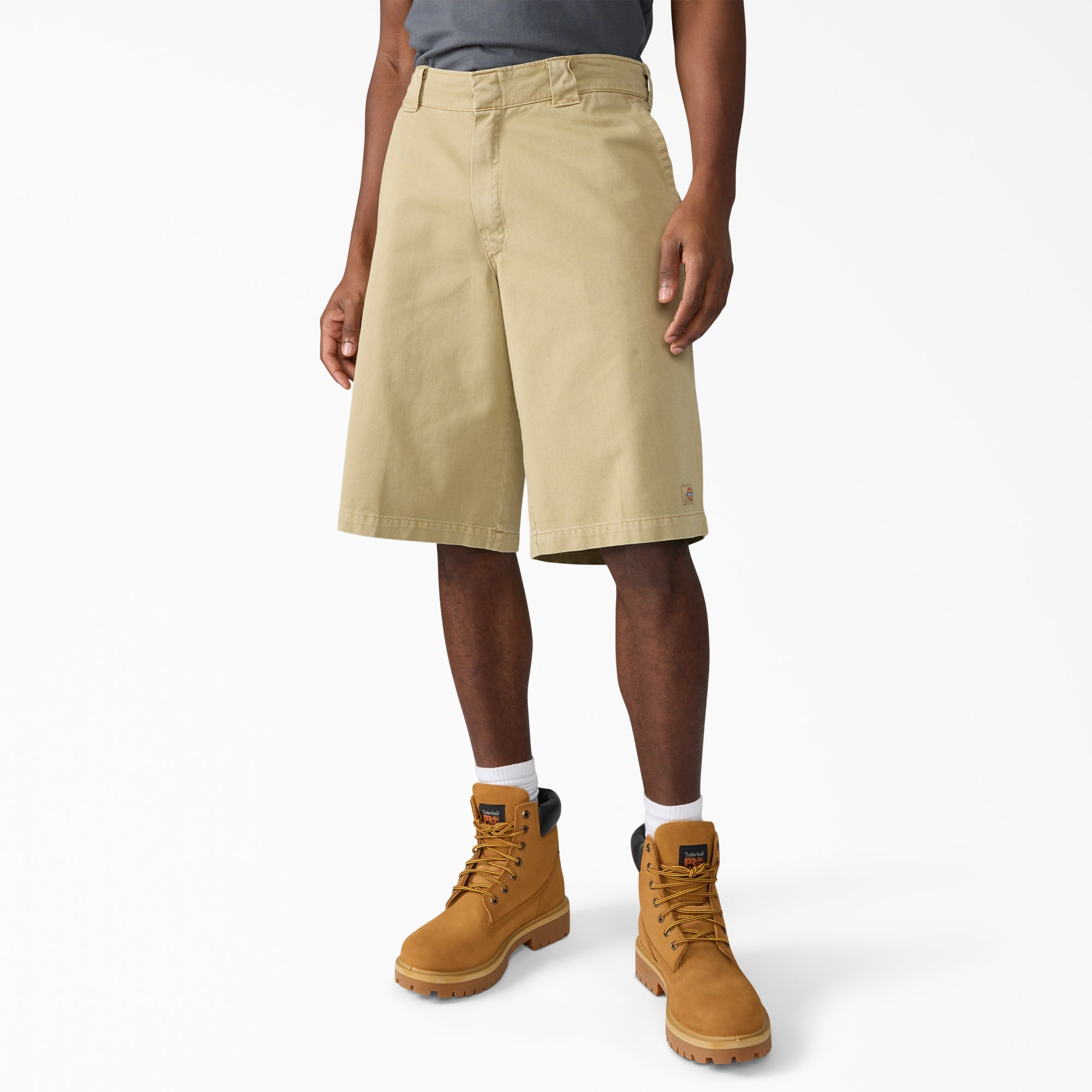 Worn In Loose Work Shorts, 13"
