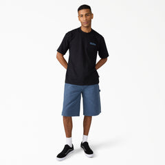 Worn In Relaxed Carpenter Duck Shorts, 13"