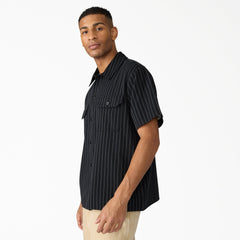 Worn In Striped Work Shirt