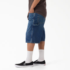 Worn In Relaxed Carpenter Denim Shorts, 13"