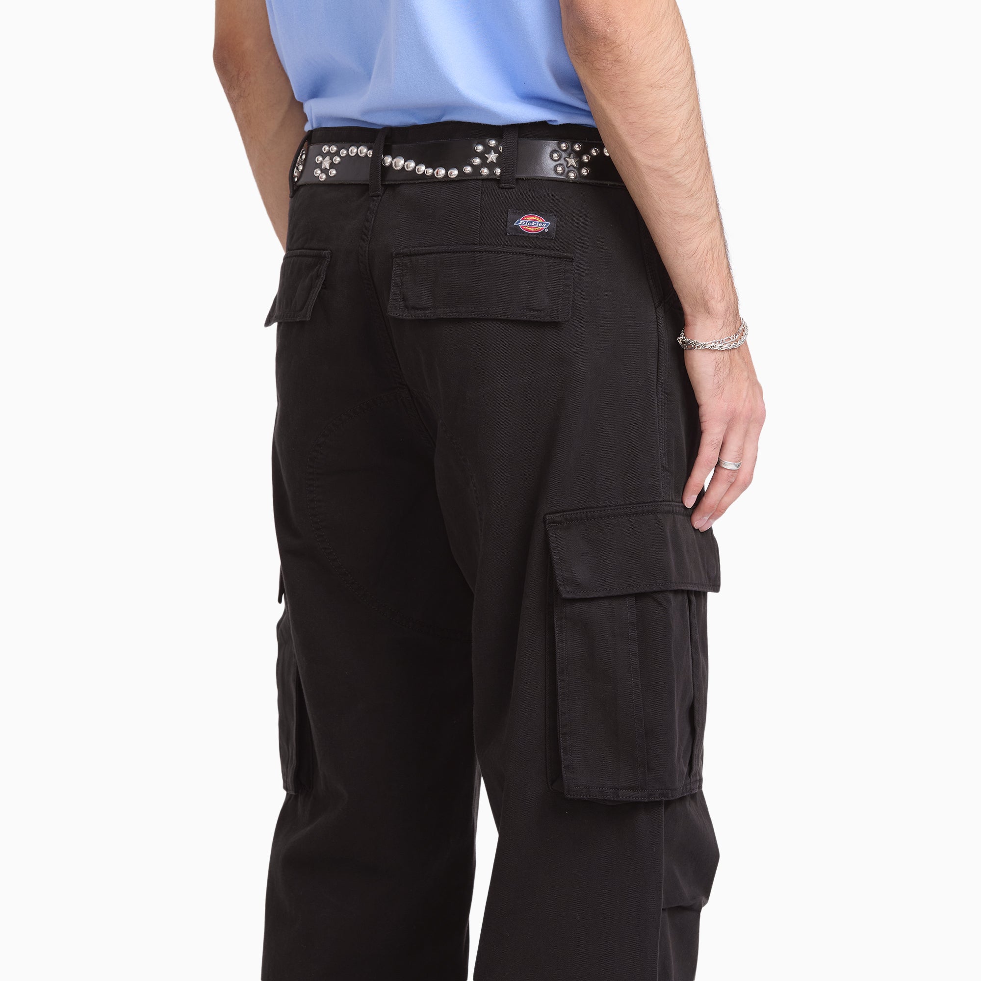 247 Loose Straight Garment Dyed Cargo Pants