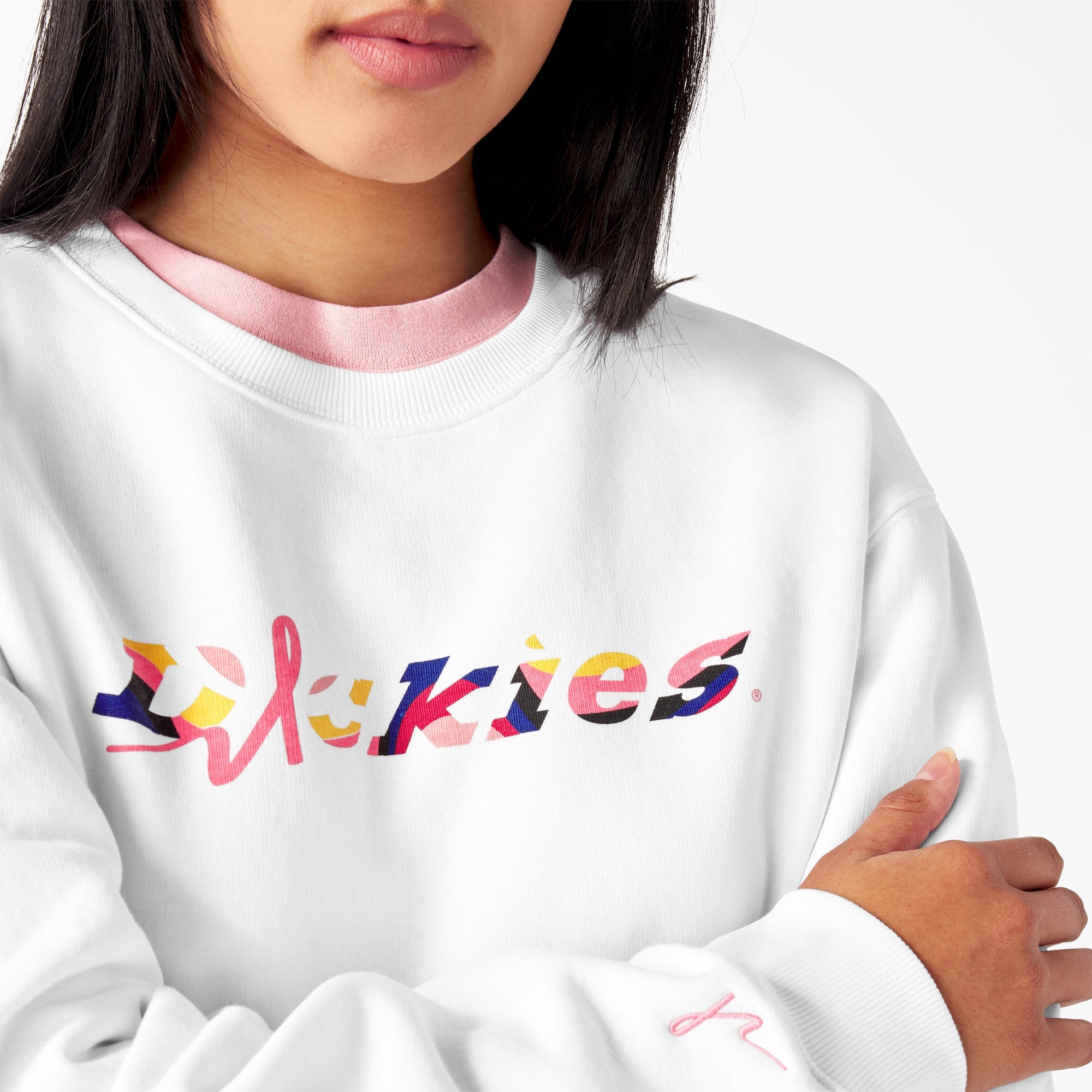 Breast Cancer Awareness Logo Sweatshirt