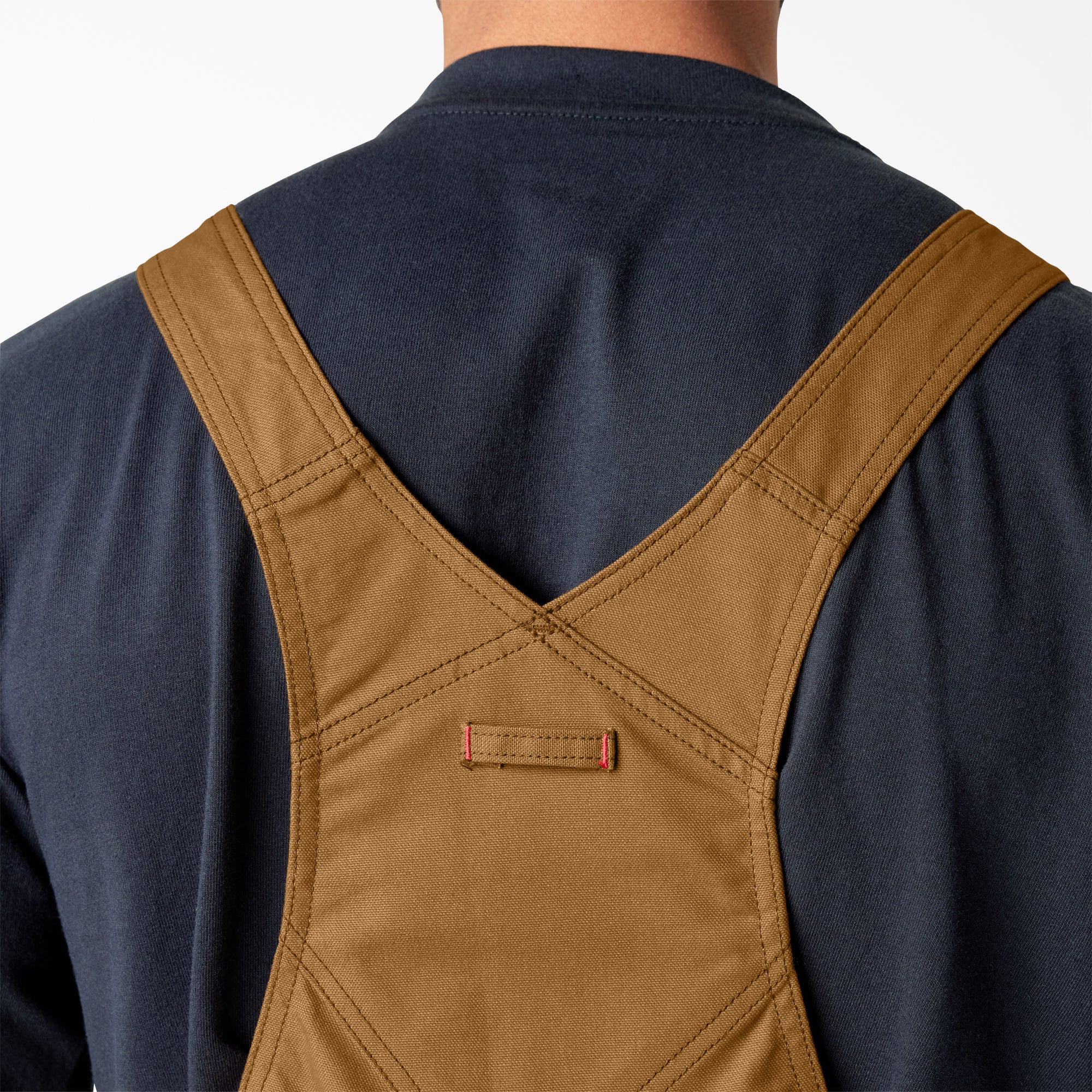Waxed Canvas Double Front Bib Overalls