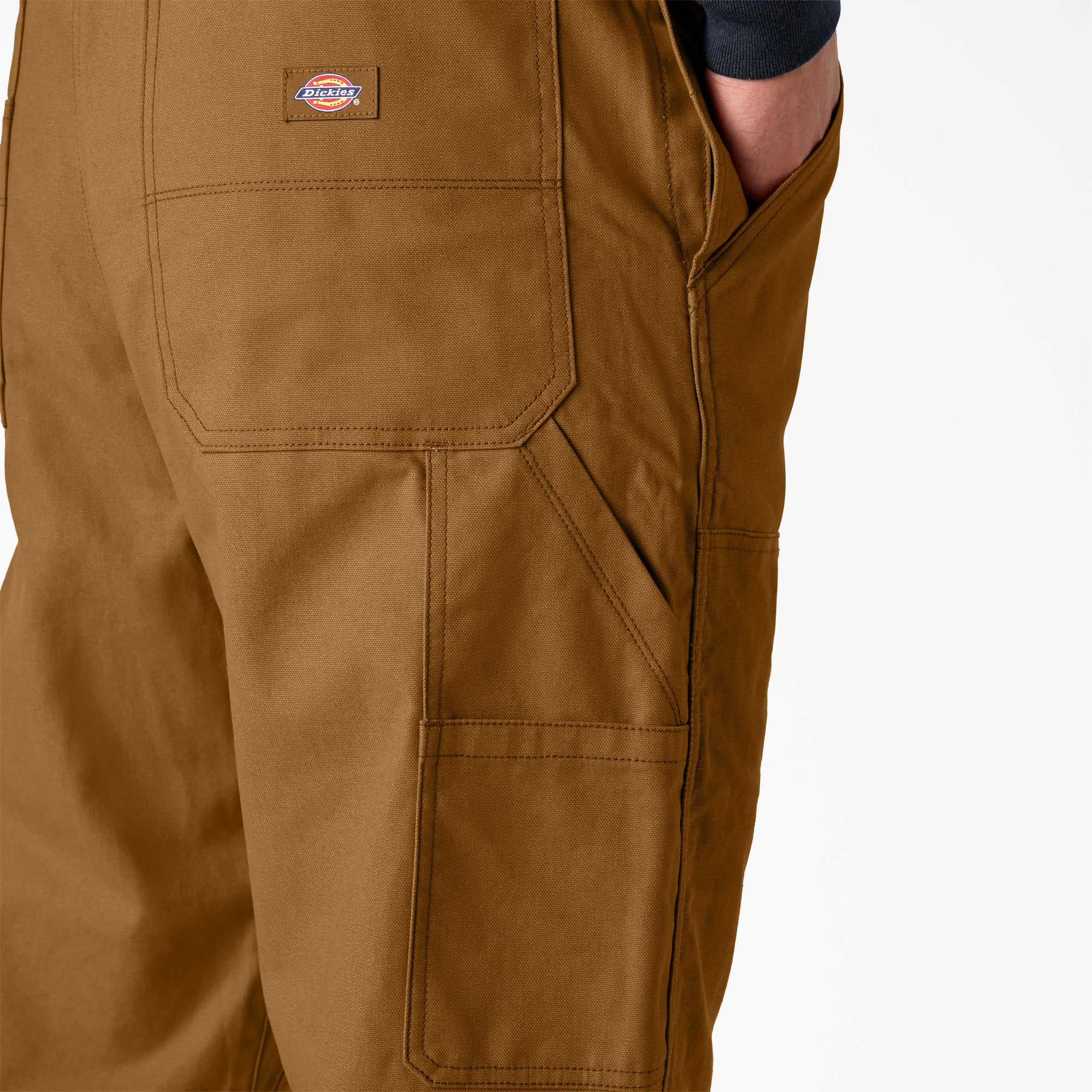 Waxed Canvas Double Front Bib Overalls