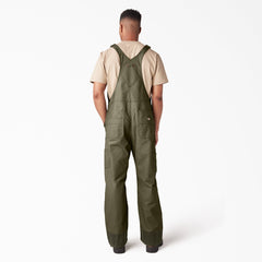 Waxed Canvas Double Front Bib Overalls