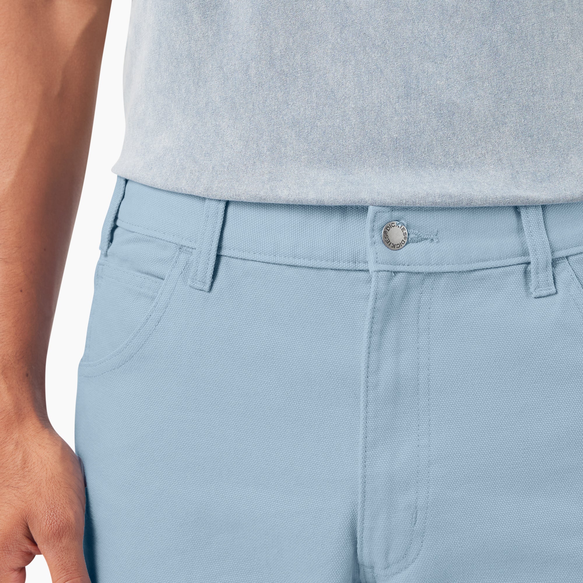 Relaxed Fit Stonewashed Duck Carpenter Pants