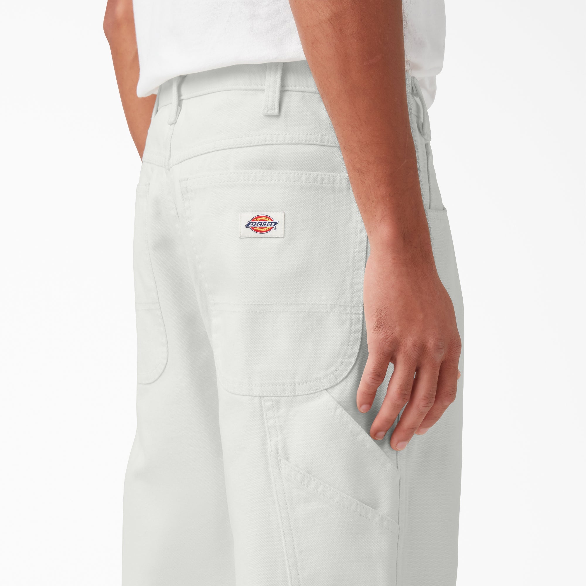 Relaxed Fit Stonewashed Duck Carpenter Pants