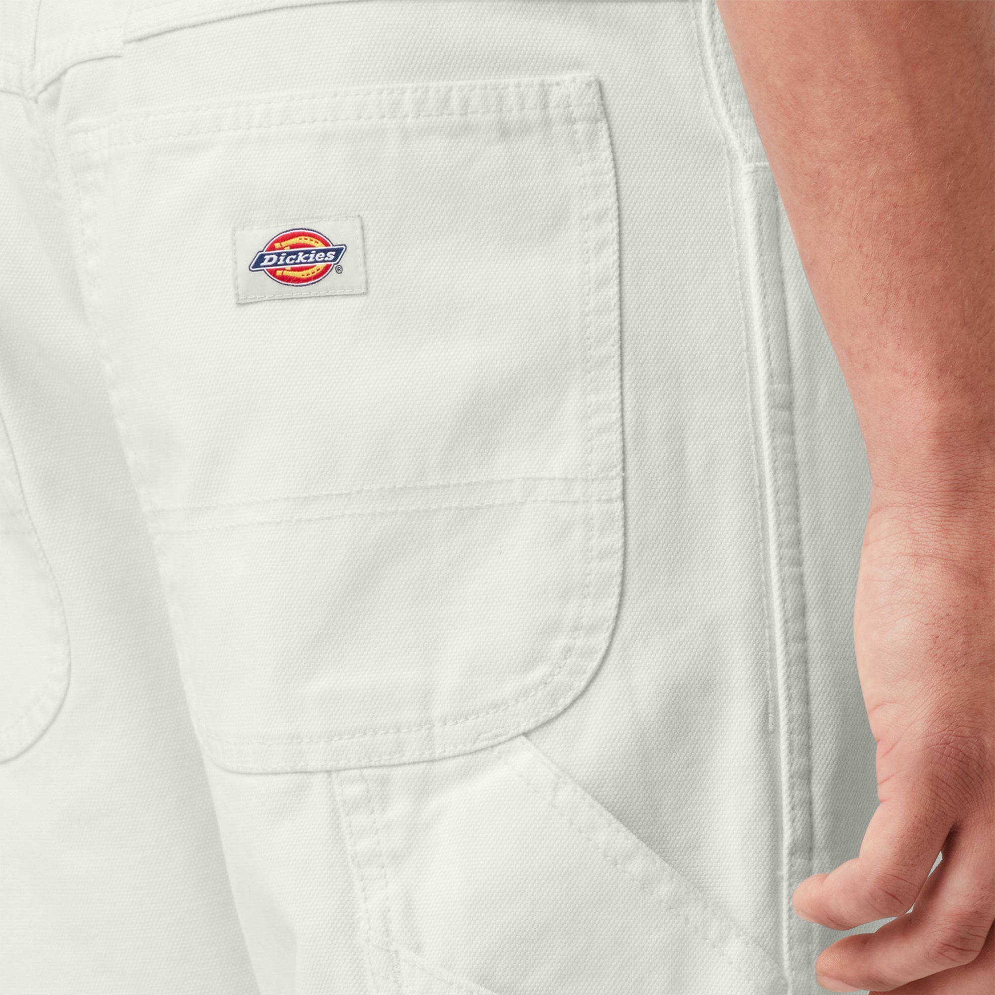Relaxed Fit Stonewashed Duck Carpenter Pants
