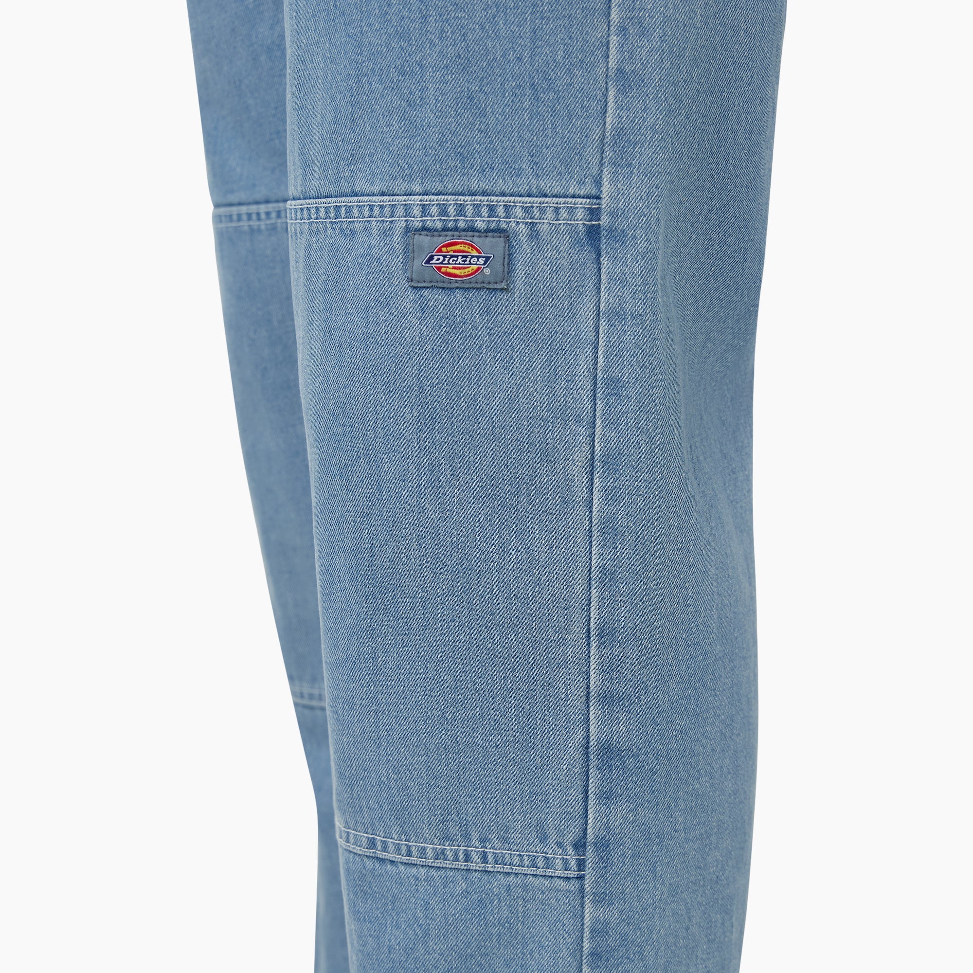 Loose Fit Double Knee Jeans