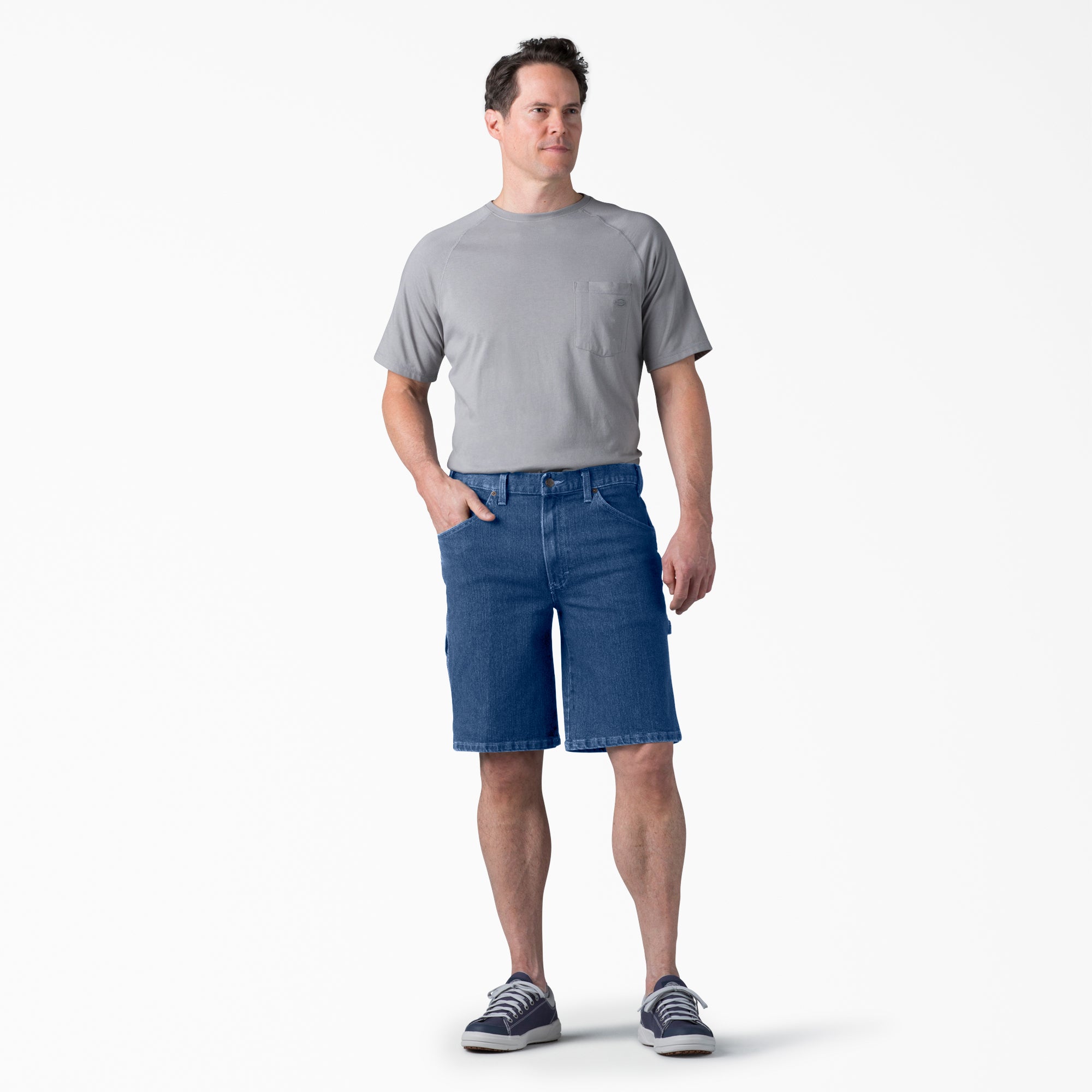 FLEX Active Waist Relaxed Fit Carpenter Shorts, 11"