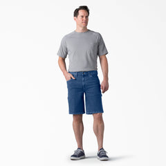FLEX Active Waist Relaxed Fit Carpenter Shorts, 11"