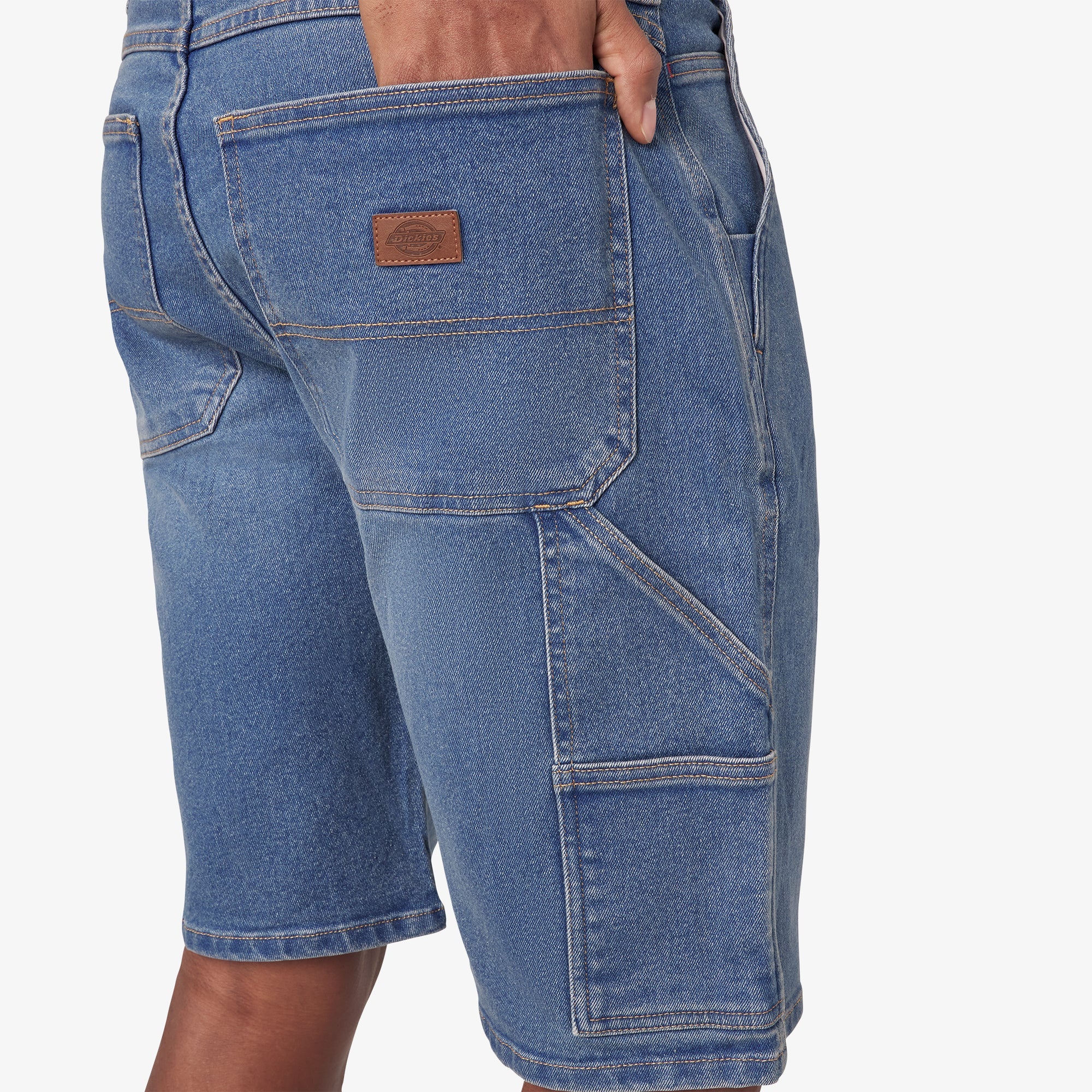 Denim Utility Shorts, 11"