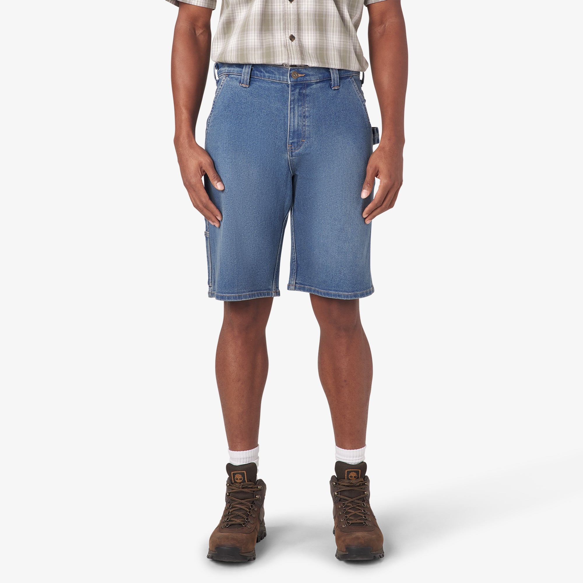 Denim Utility Shorts, 11"
