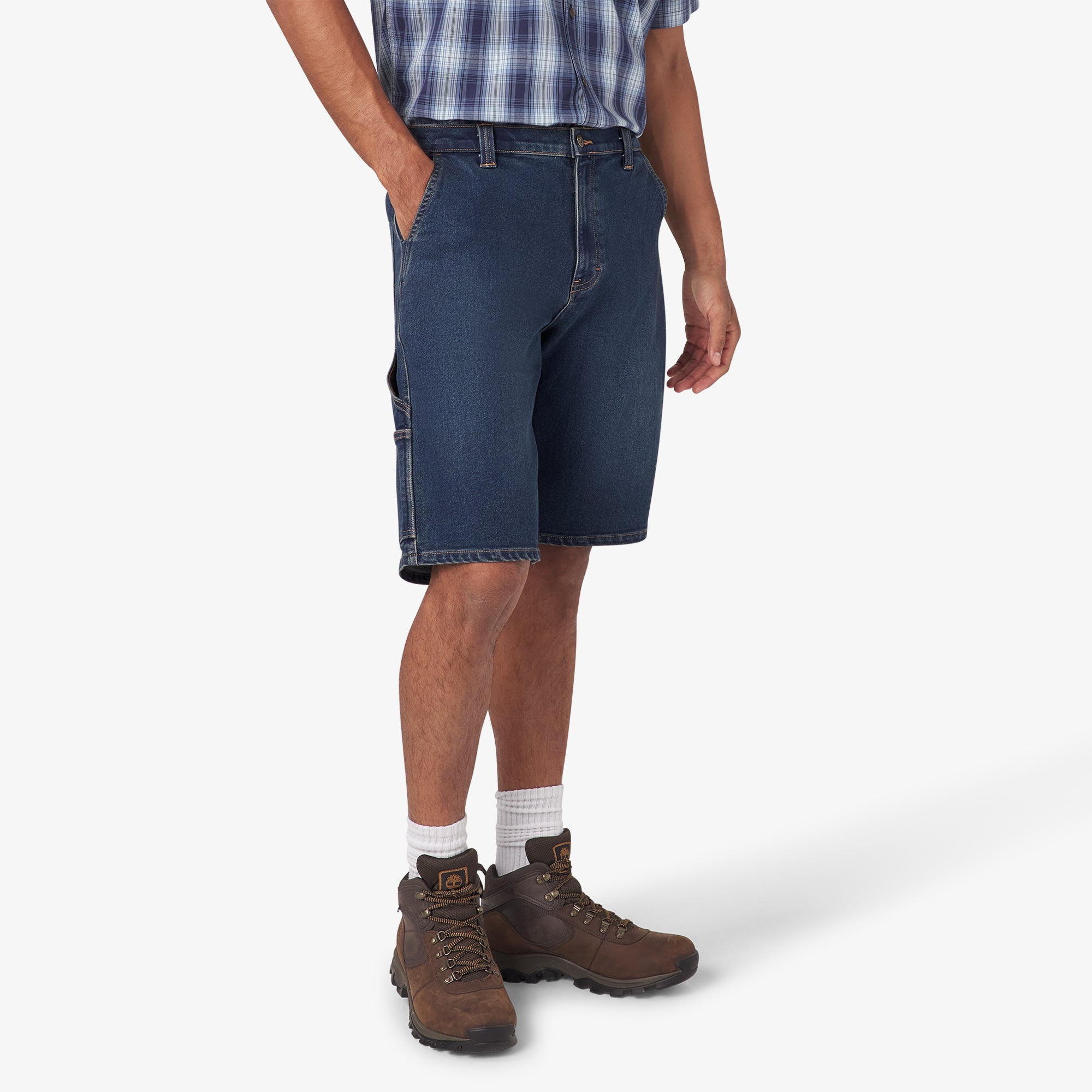 Denim Utility Shorts, 11"