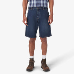Denim Utility Shorts, 11"