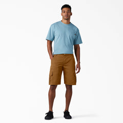 FLEX Relaxed Fit Duck Cargo Shorts, 11"