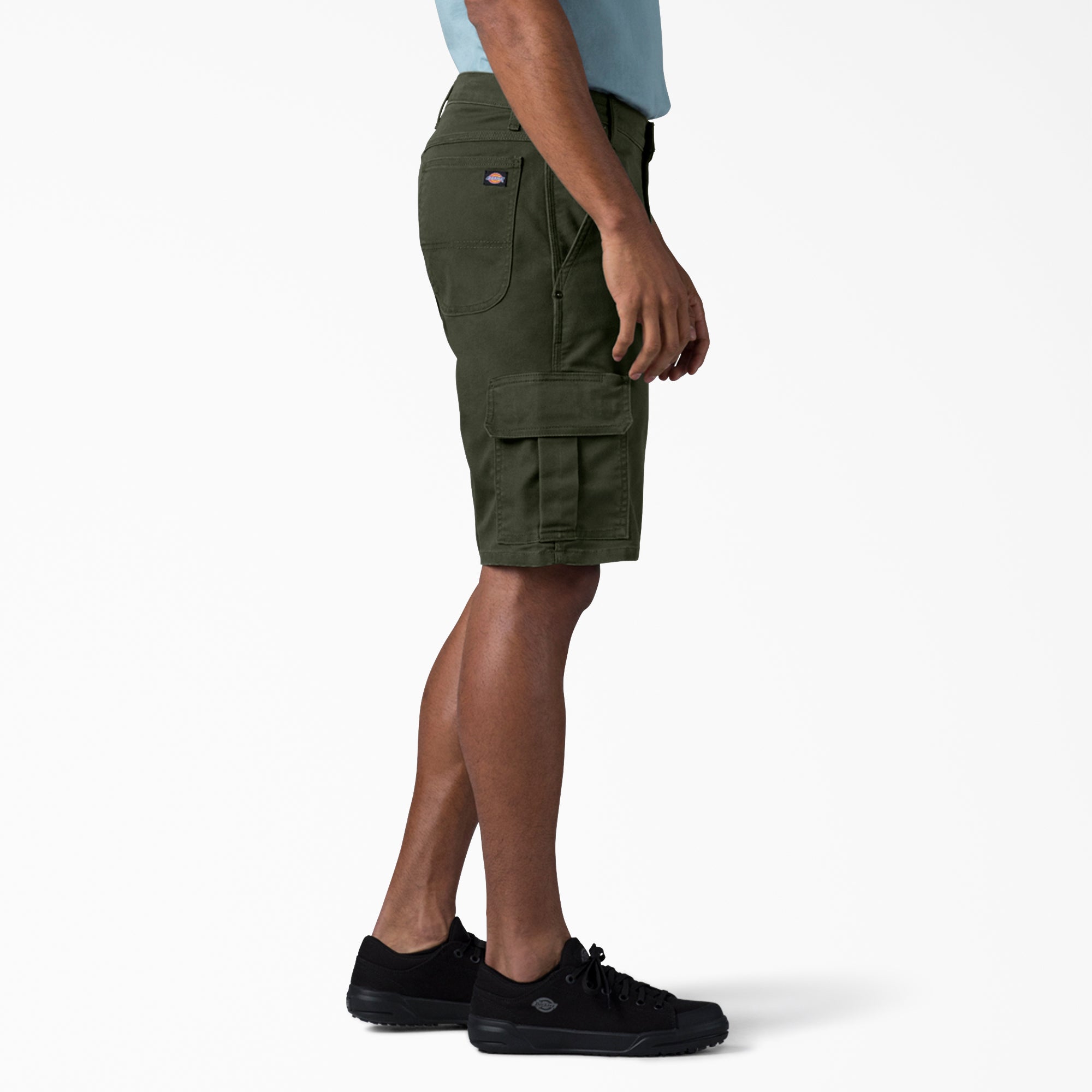 FLEX Relaxed Fit Duck Cargo Shorts, 11"