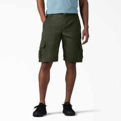 FLEX Relaxed Fit Duck Cargo Shorts, 11"