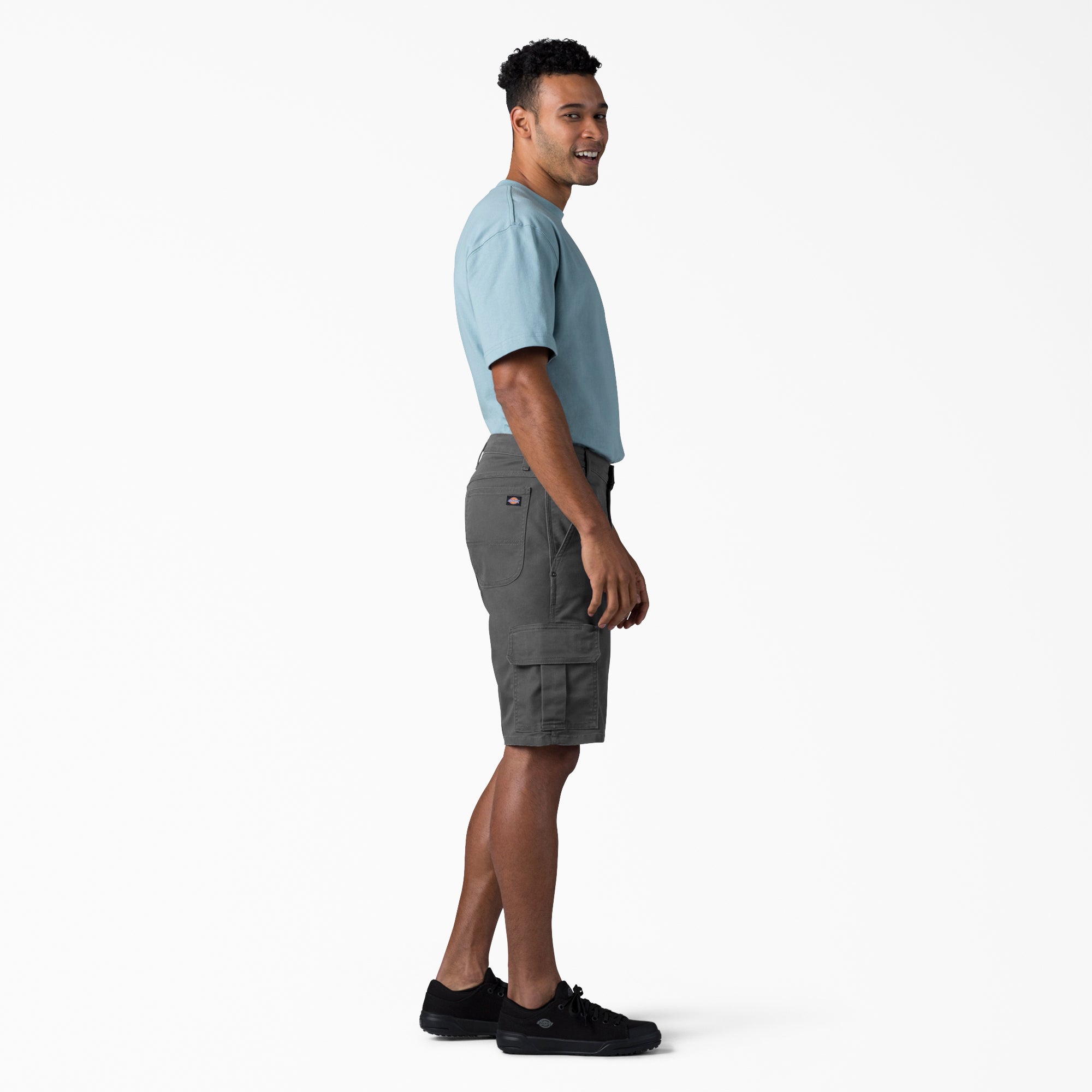 FLEX Relaxed Fit Duck Cargo Shorts, 11"