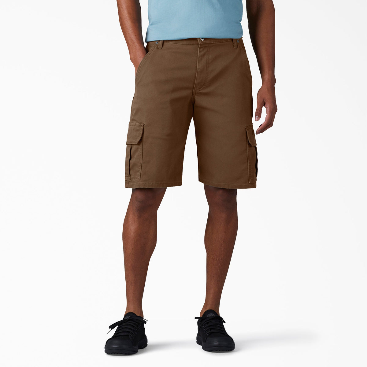 FLEX Relaxed Fit Duck Cargo Shorts, 11"