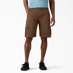 FLEX Relaxed Fit Duck Cargo Shorts, 11"