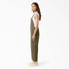 Women's Cropped Carpenter Bib Overalls