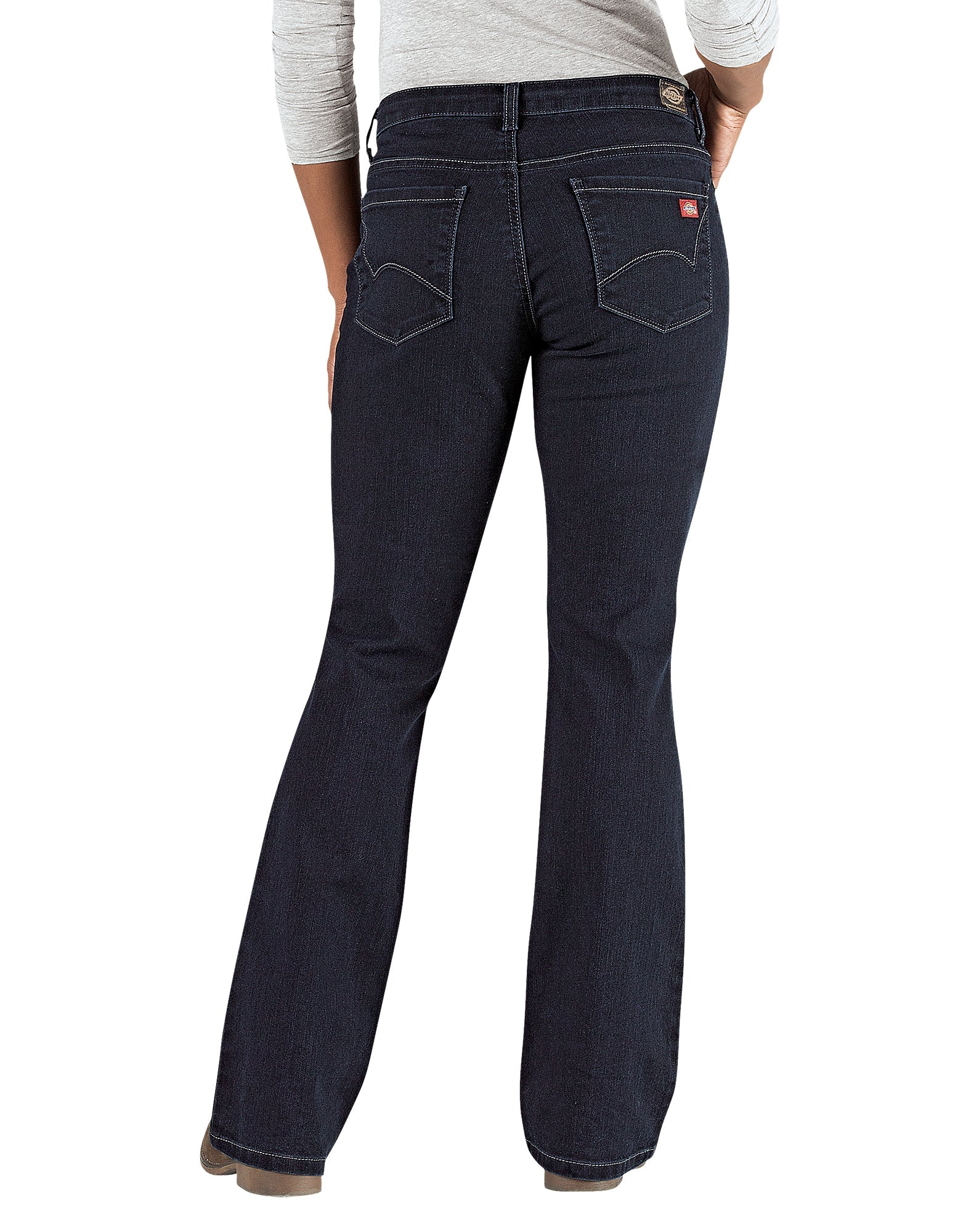 Women's Curvy Fit Bootcut Leg Denim Jeans