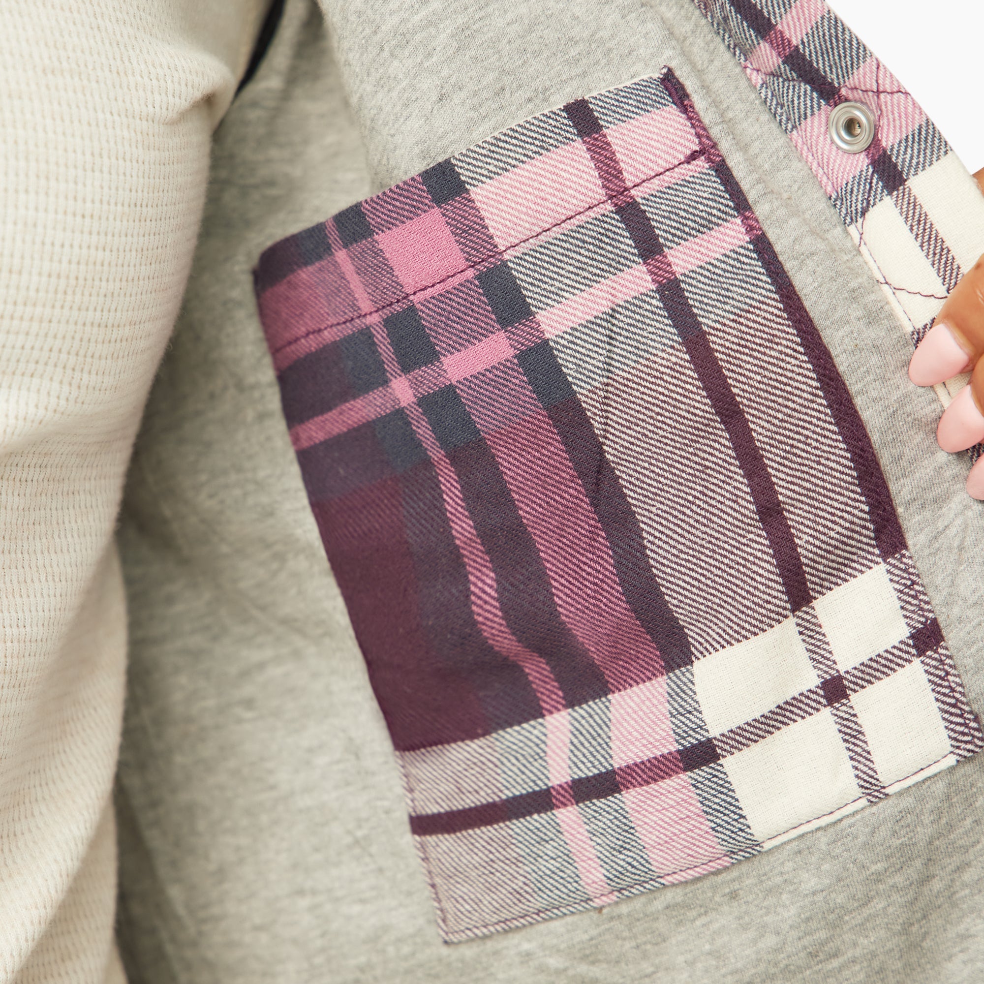 Women's Flannel Hooded Shirt Jacket