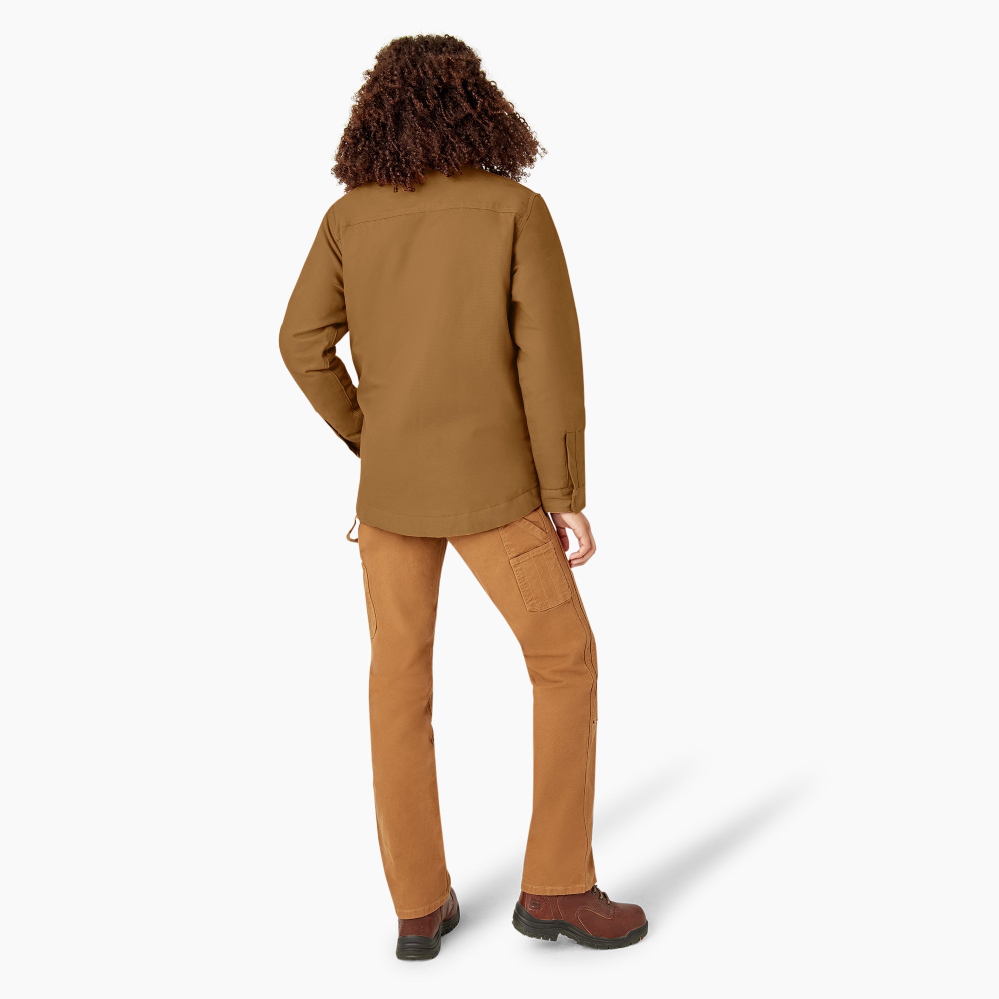 Women's Duck High Pile Fleece Lined Chore Coat