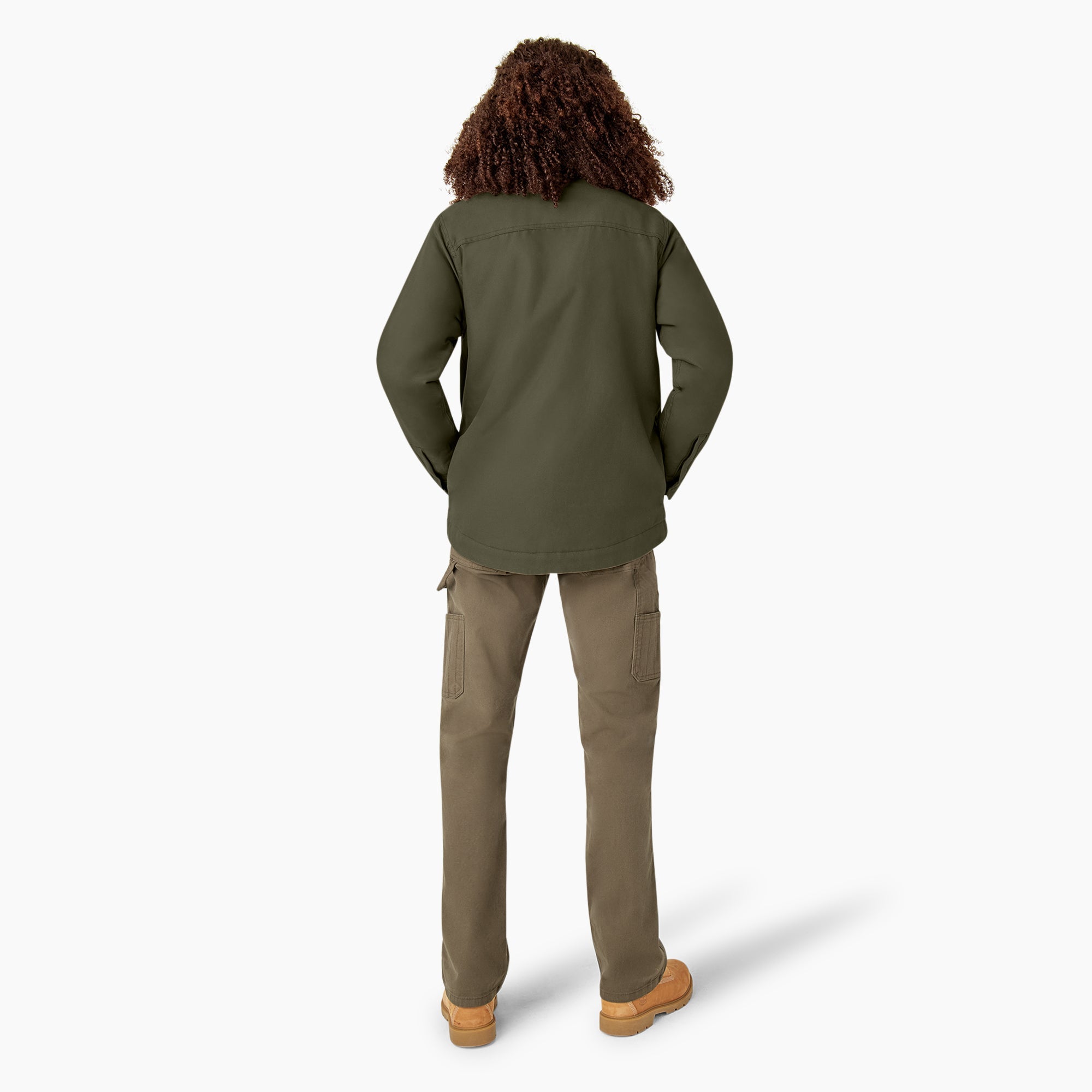 Women's Duck High Pile Fleece Lined Chore Coat