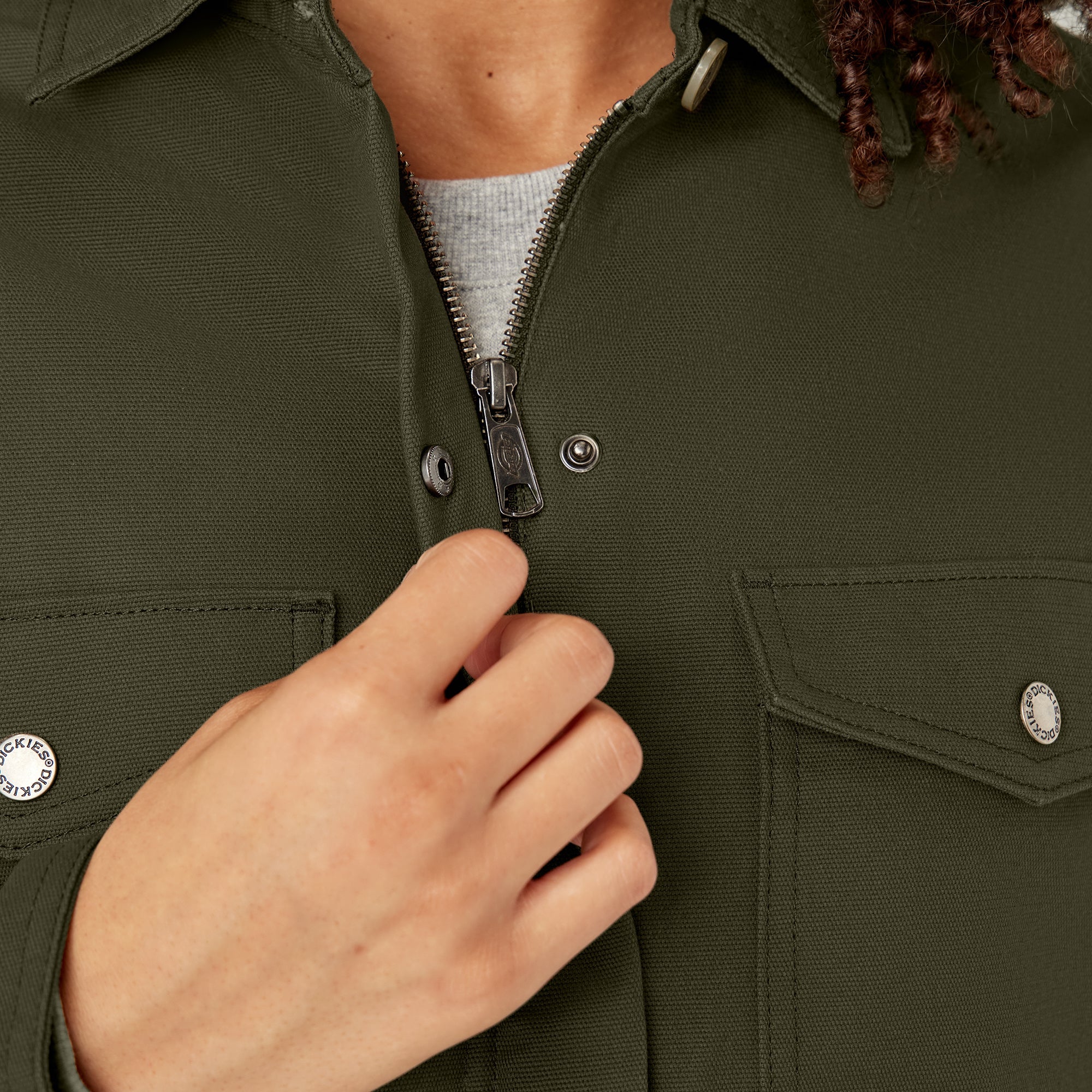 Women's Duck High Pile Fleece Lined Chore Coat