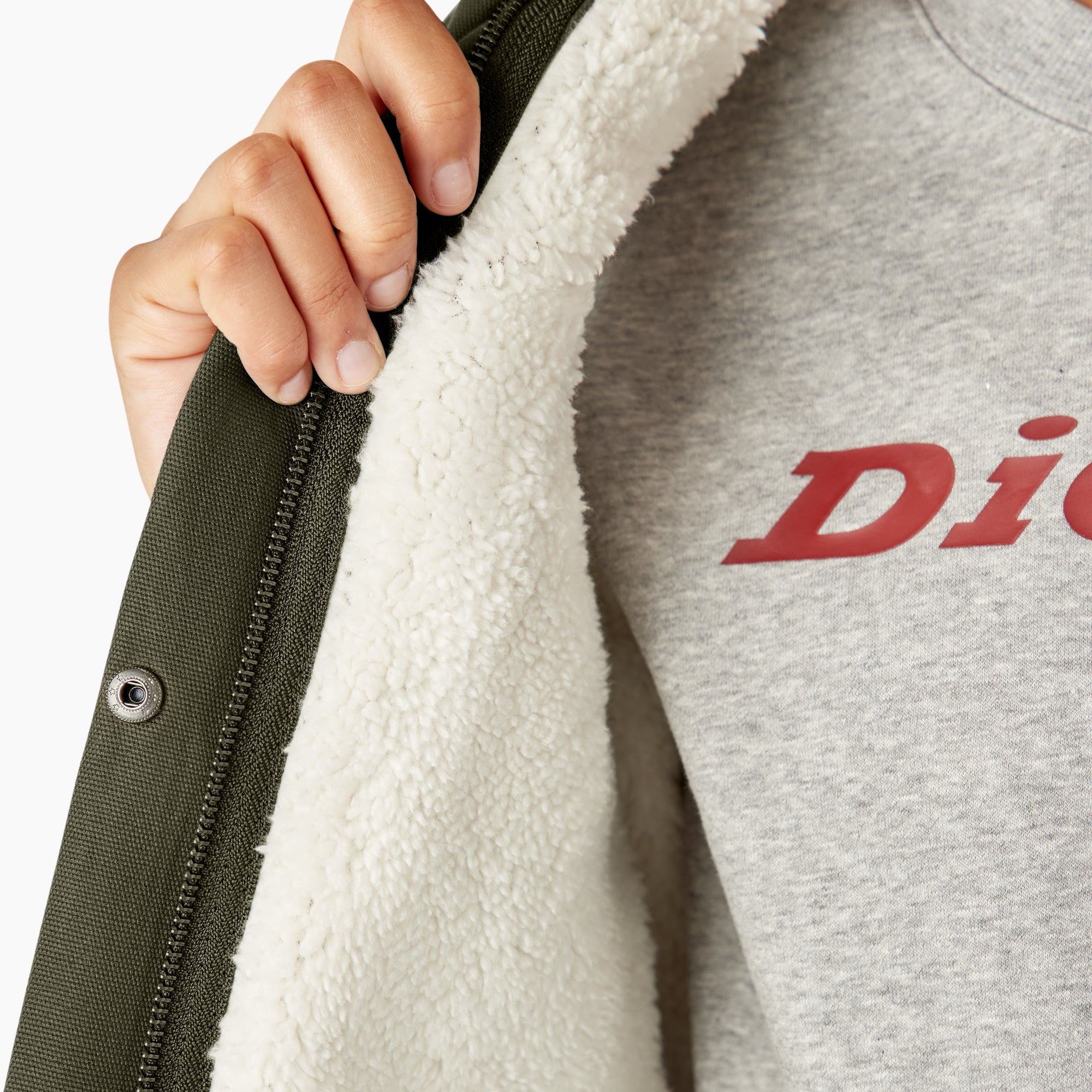 Women's Duck High Pile Fleece Lined Chore Coat