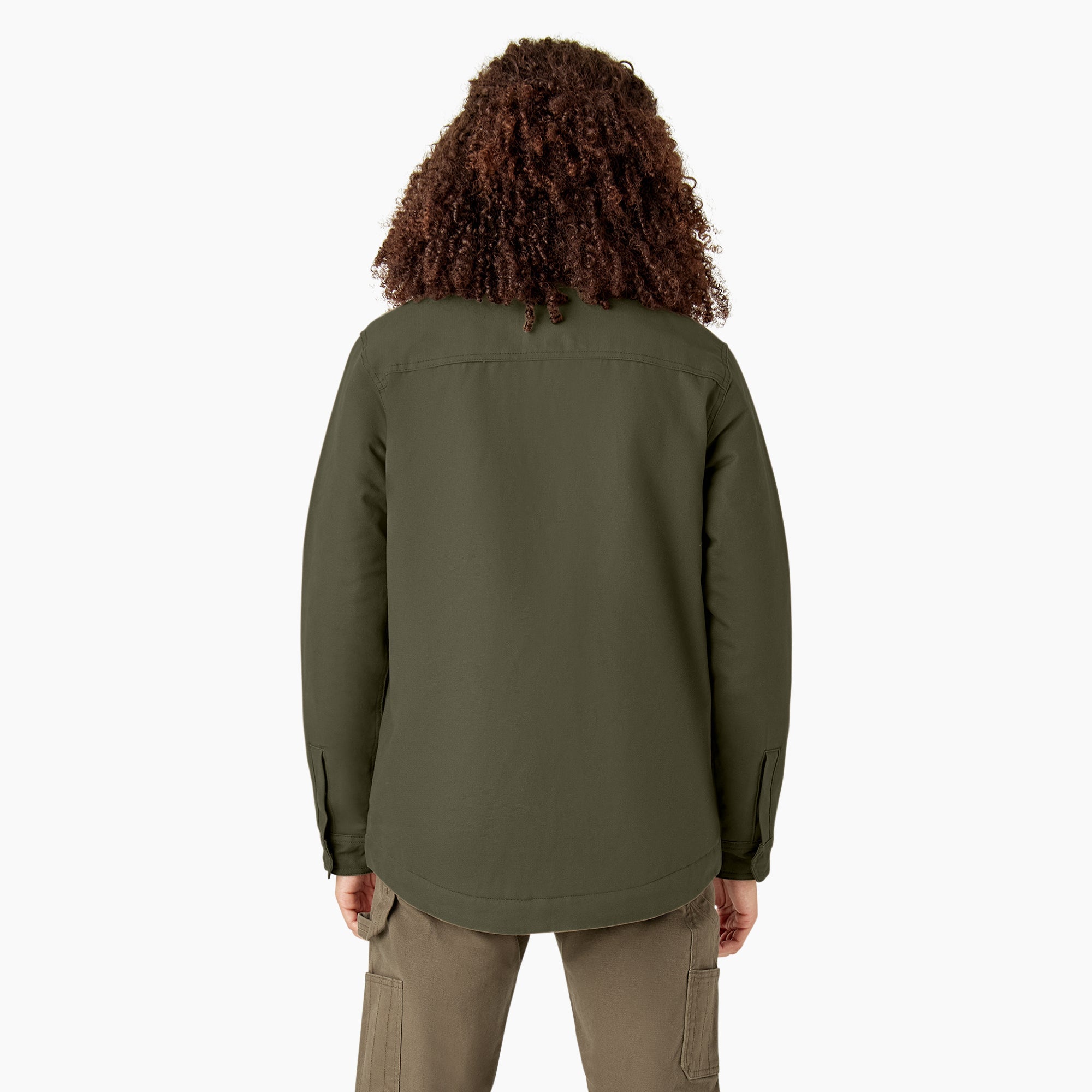 Women's Duck High Pile Fleece Lined Chore Coat
