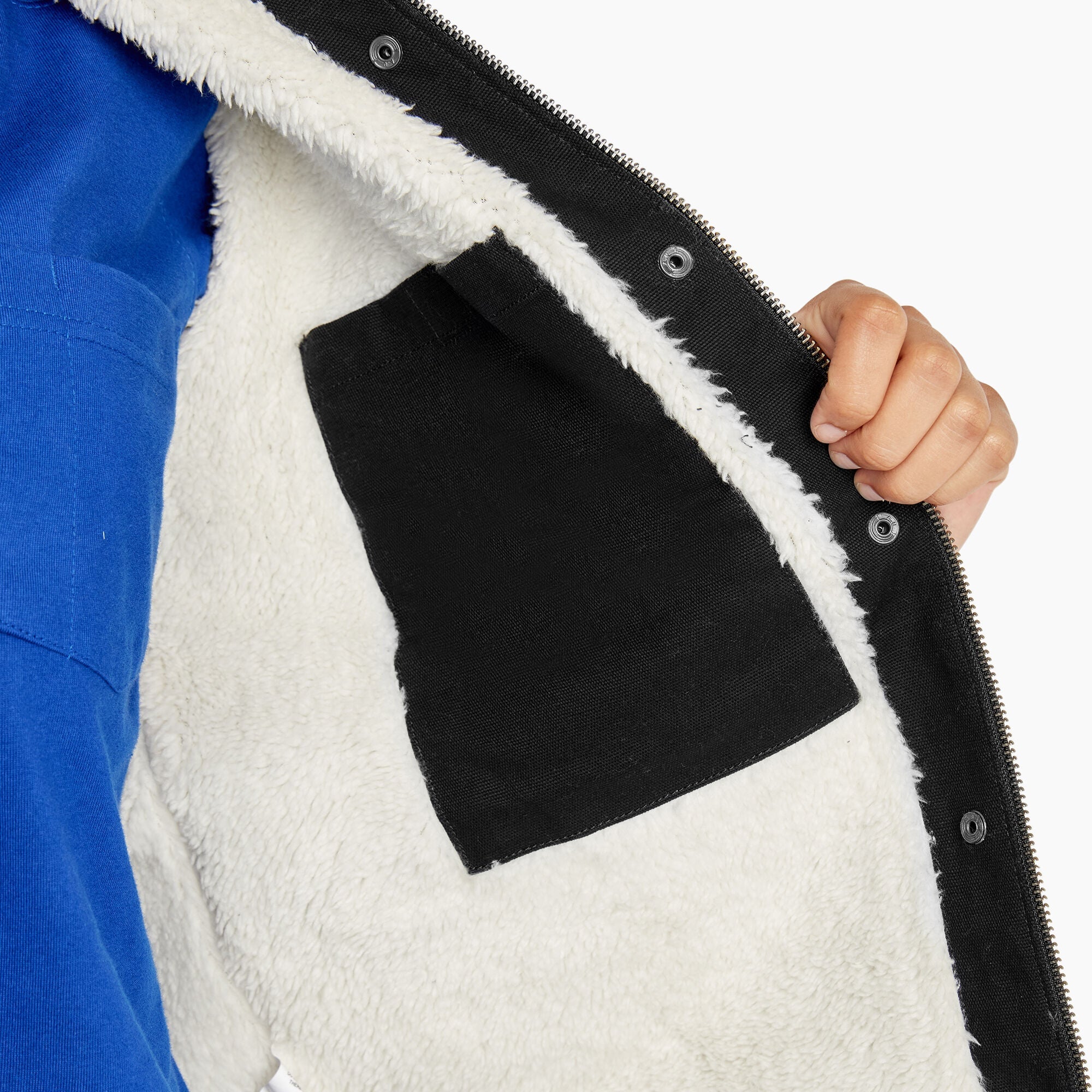 Women's Duck High Pile Fleece Lined Chore Coat