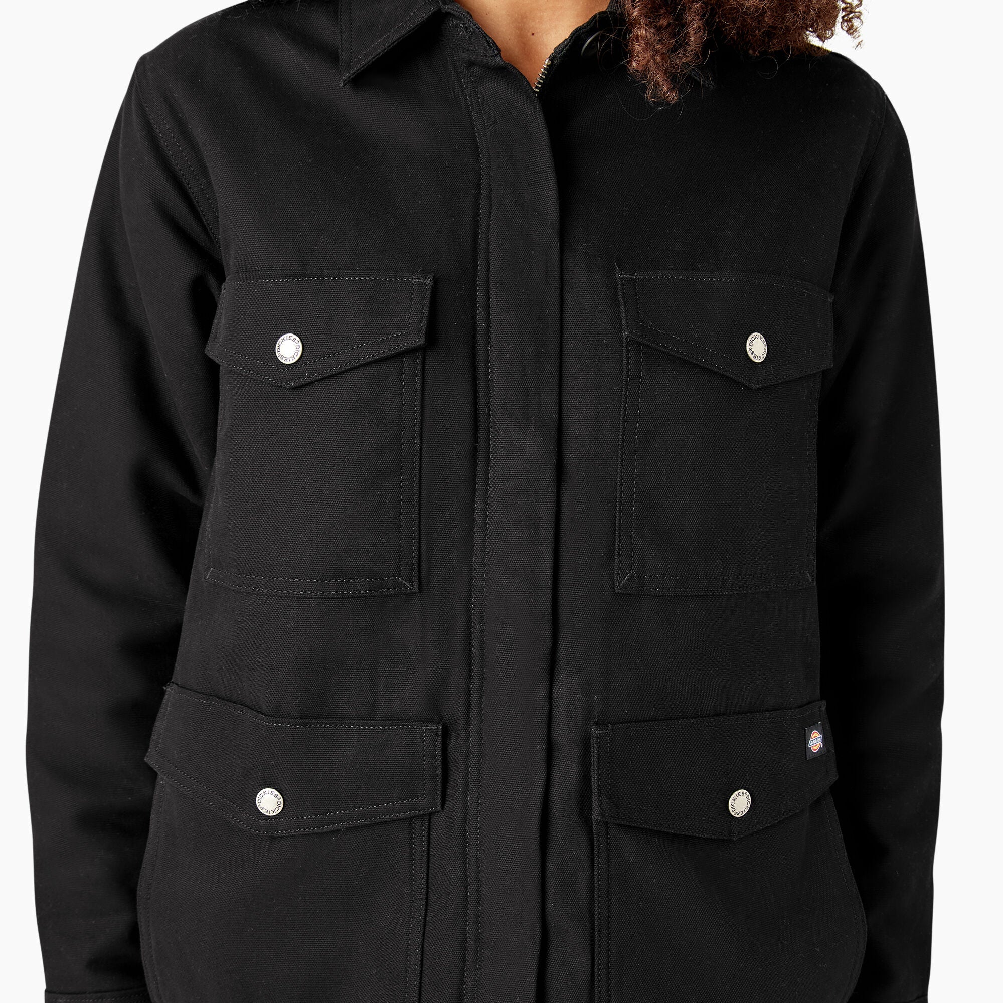 Women's Duck High Pile Fleece Lined Chore Coat