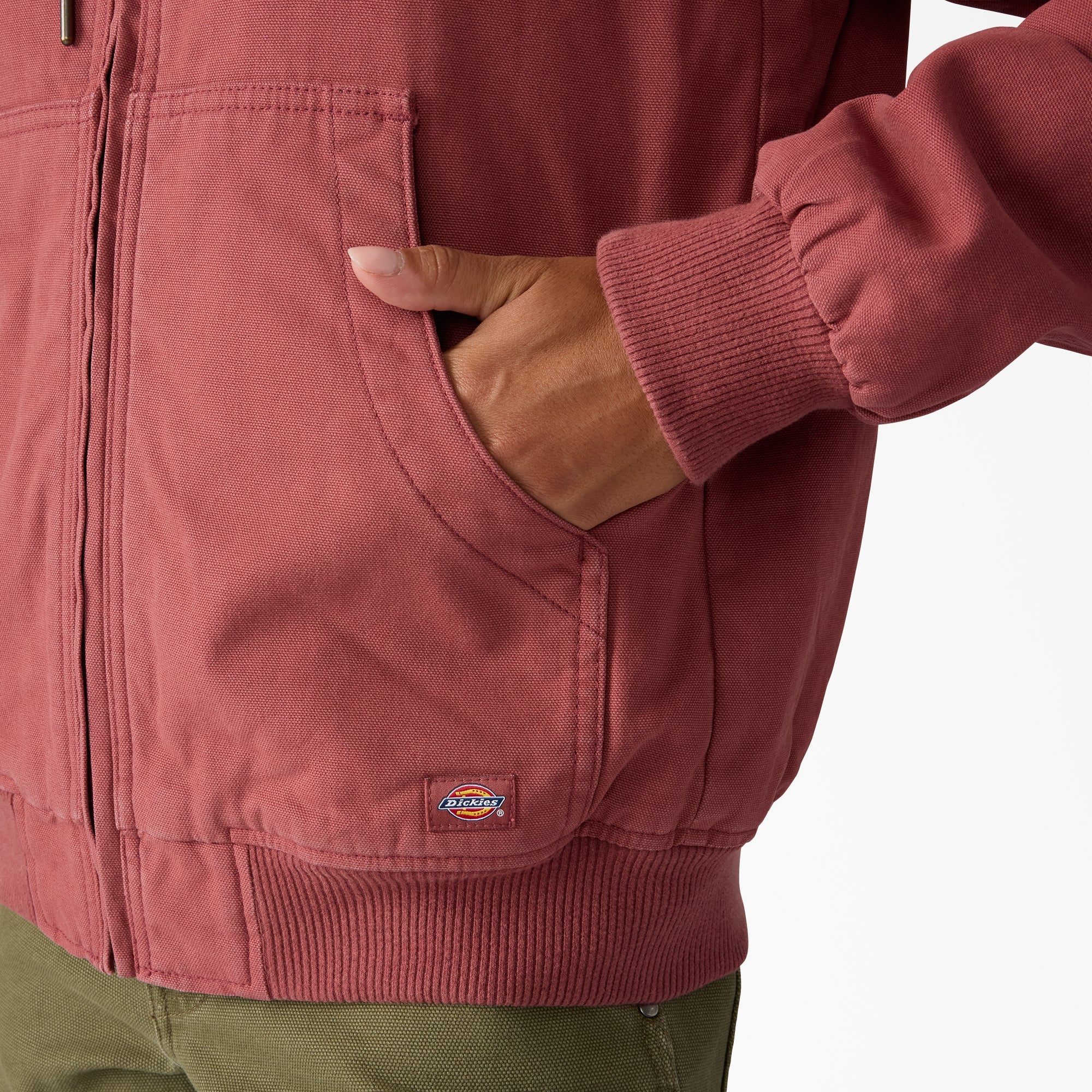 Women's Fleece Lined Duck Canvas Jacket