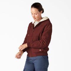 Women's Fleece Lined Duck Canvas Jacket