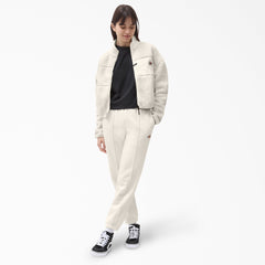 Women's Red Chute Fleece Jacket