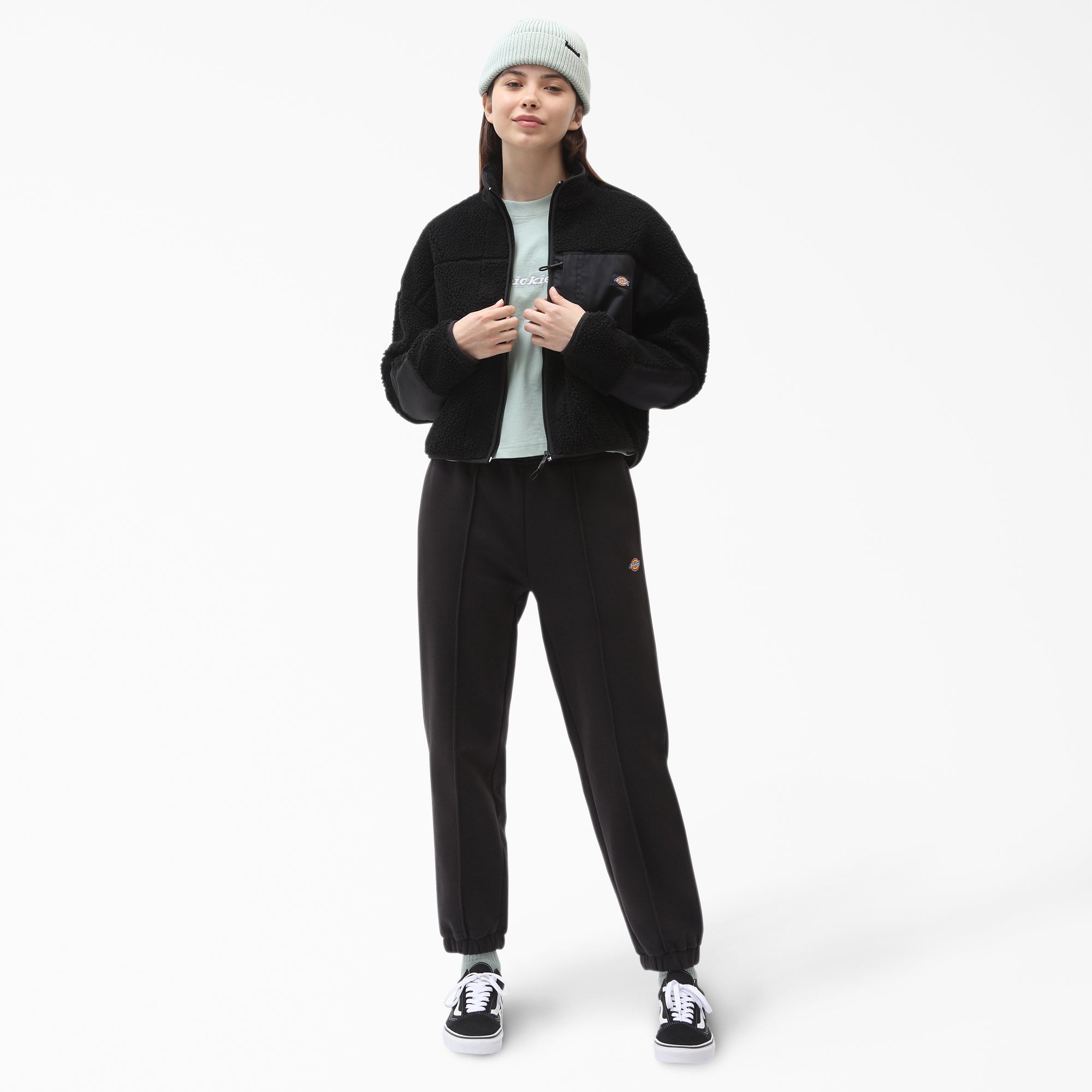 Women's Red Chute Fleece Jacket