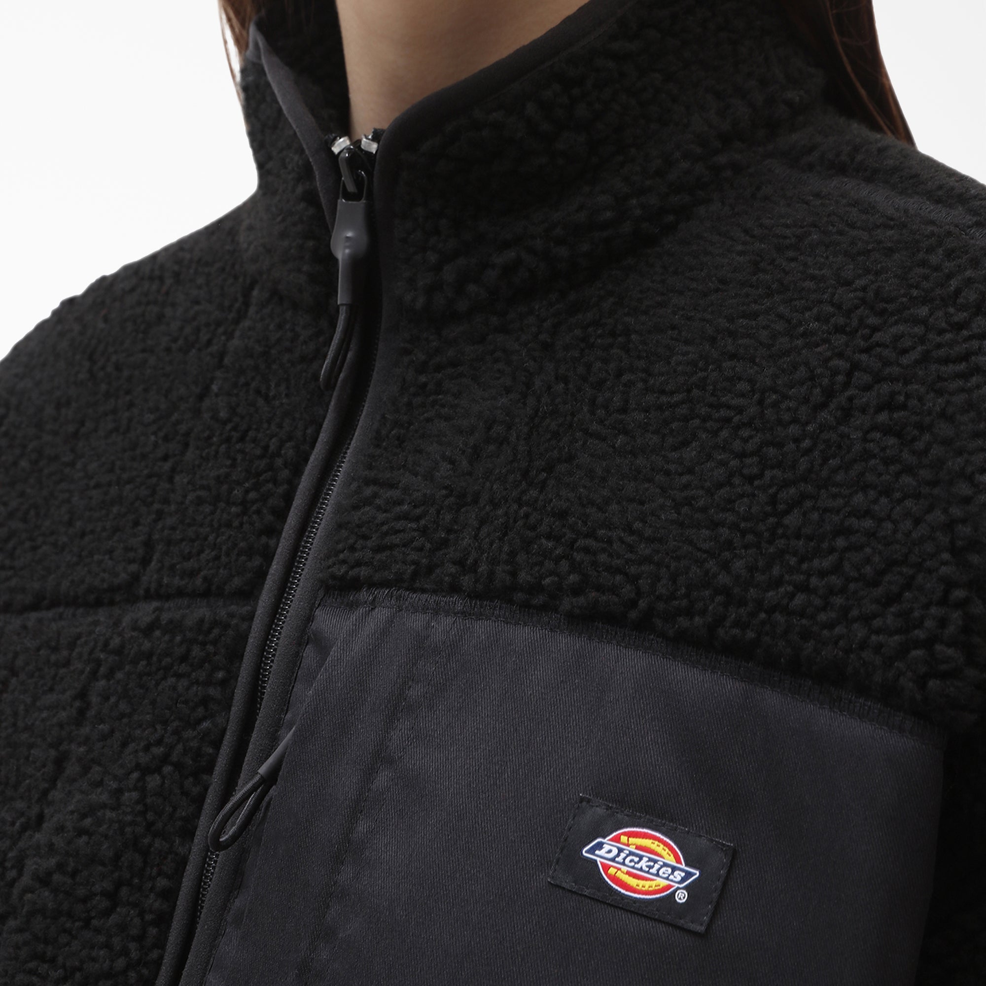 Women's Red Chute Fleece Jacket