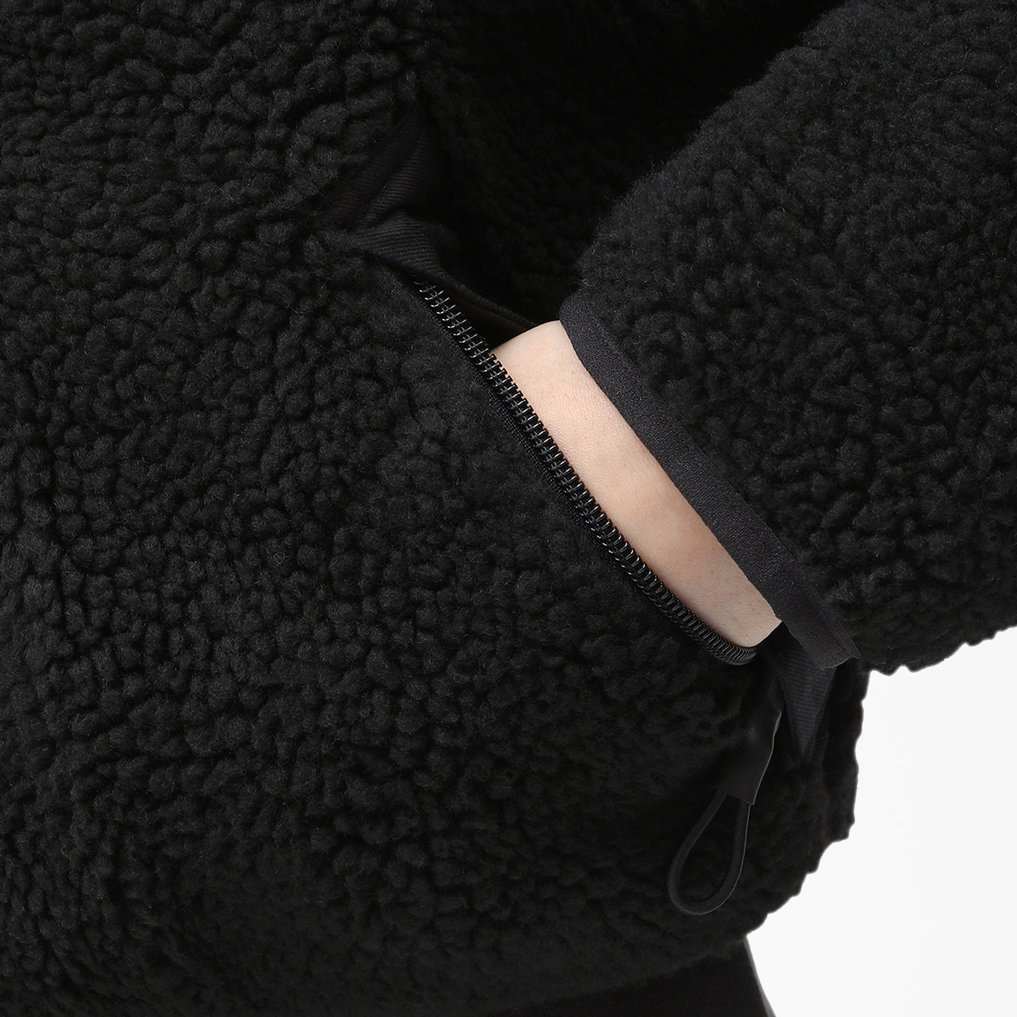 Women's Red Chute Fleece Jacket