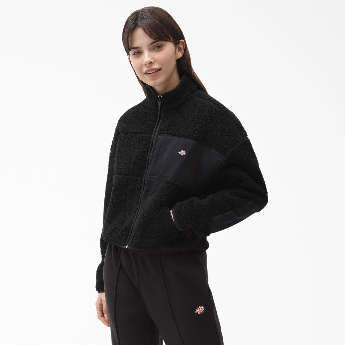 Women's Red Chute Fleece Jacket