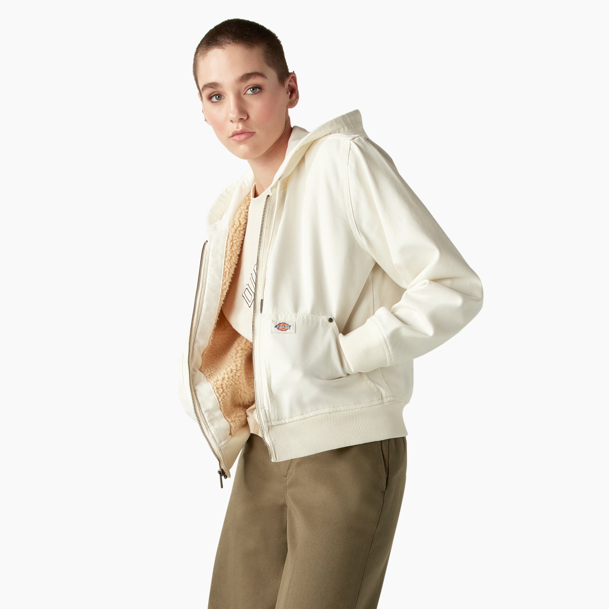Women's Duck Canvas Fleece Lined Jacket