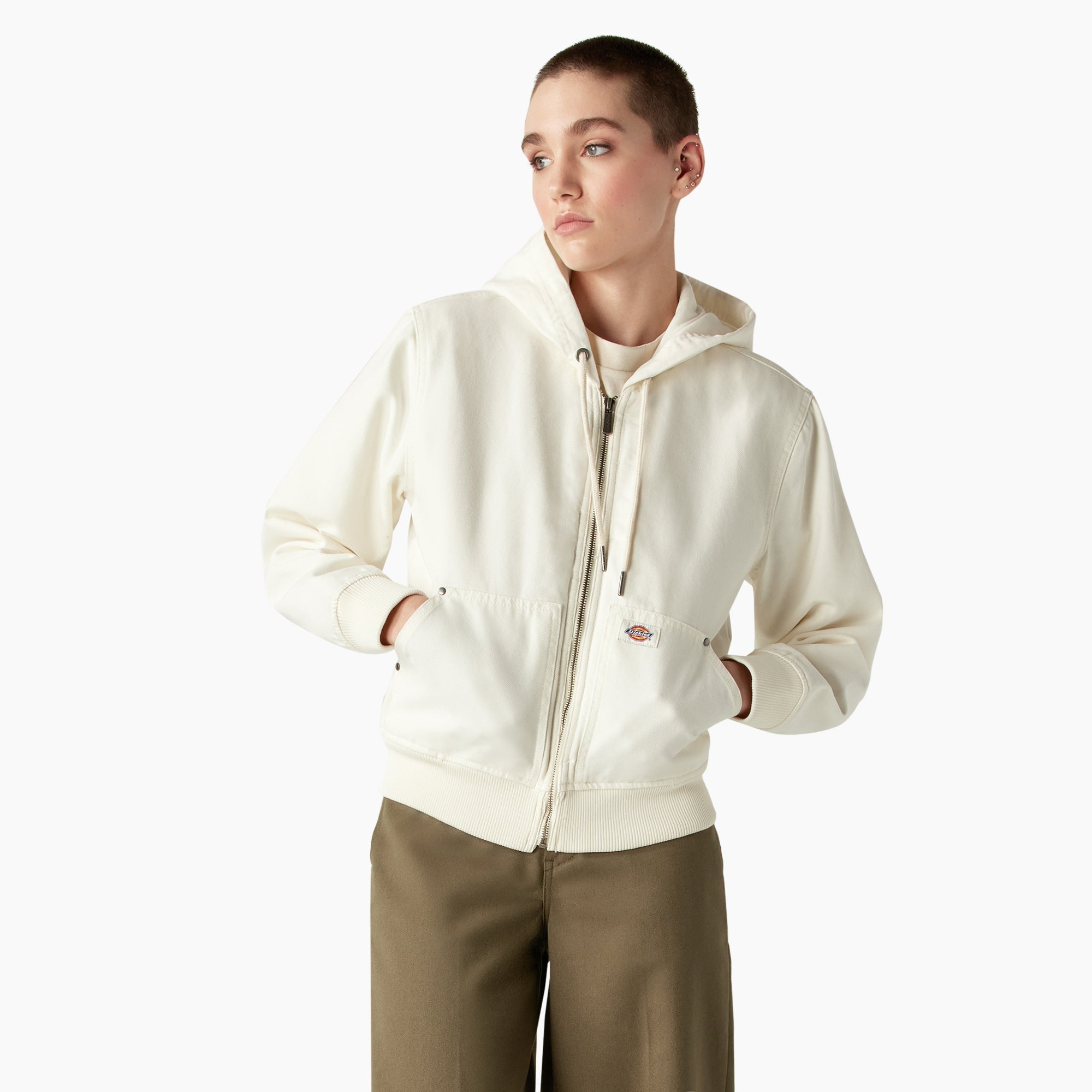 Women's Duck Canvas Fleece Lined Jacket
