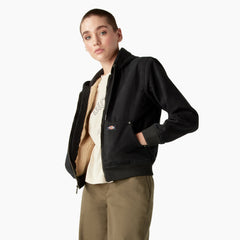 Women's Duck Canvas Fleece Lined Jacket
