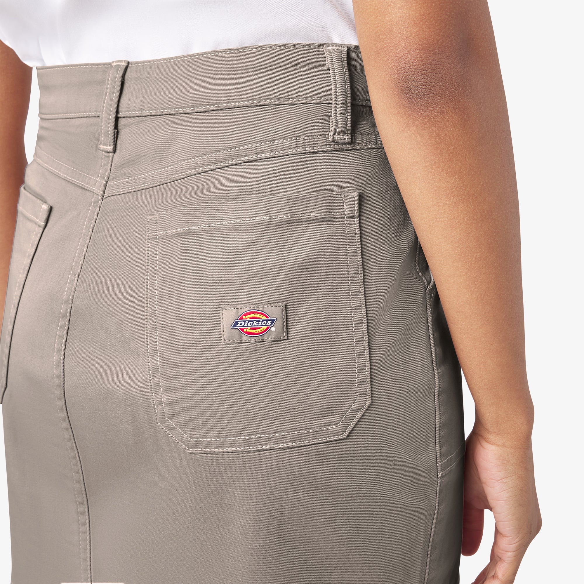 Women's High Waisted Carpenter Skirt