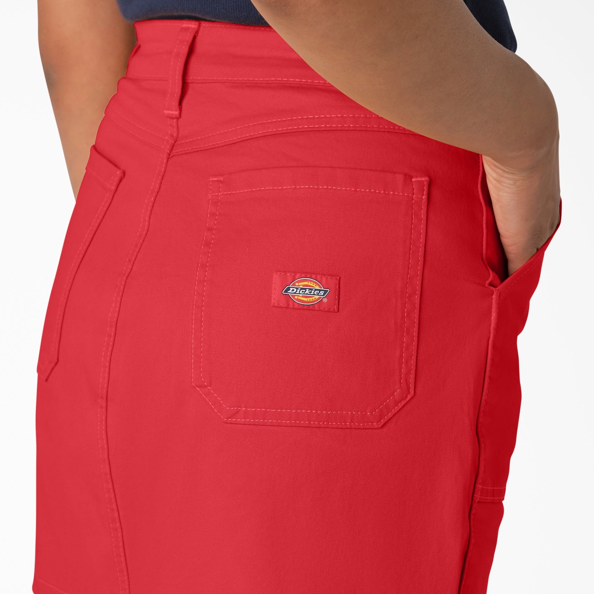 Women's High Waisted Carpenter Skirt