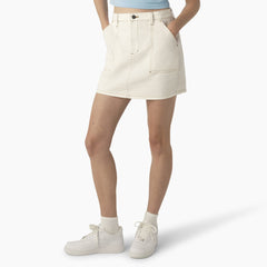 Women's High Waisted Carpenter Skirt