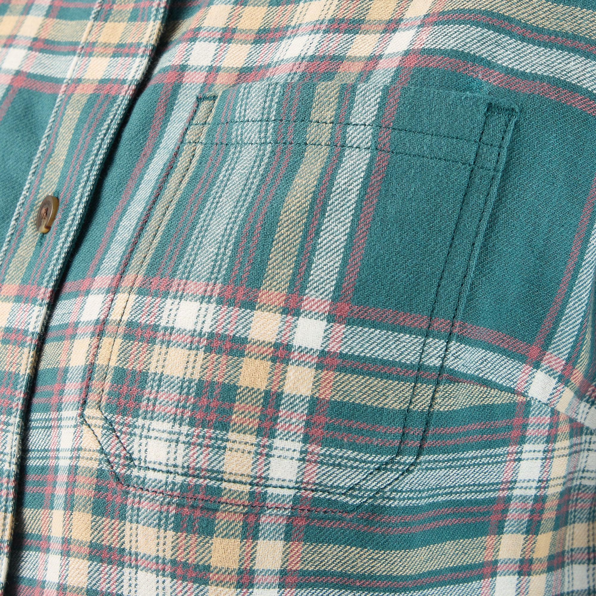 Women's Plaid Flannel Long Sleeve Shirt