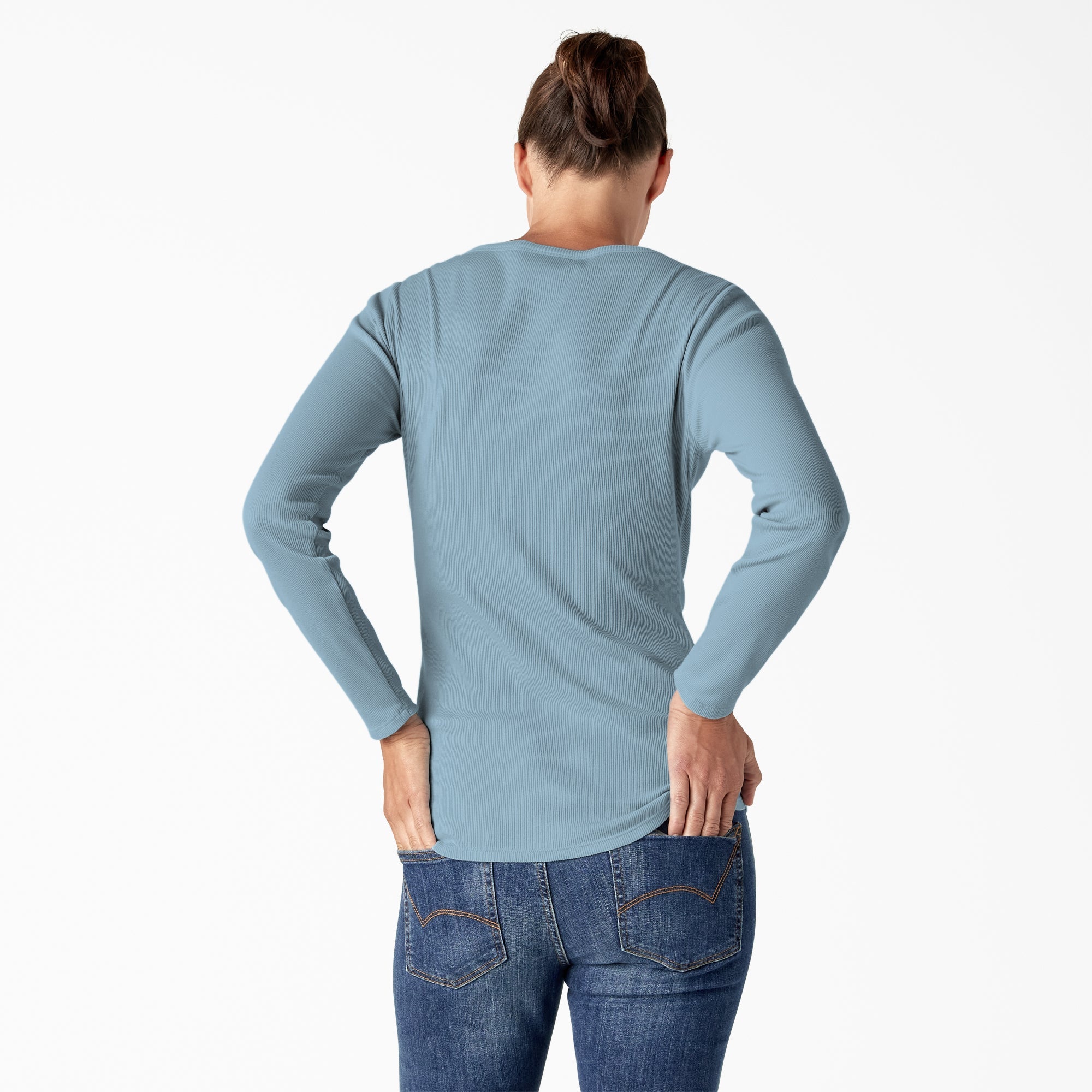 Women's Henley Long Sleeve Shirt
